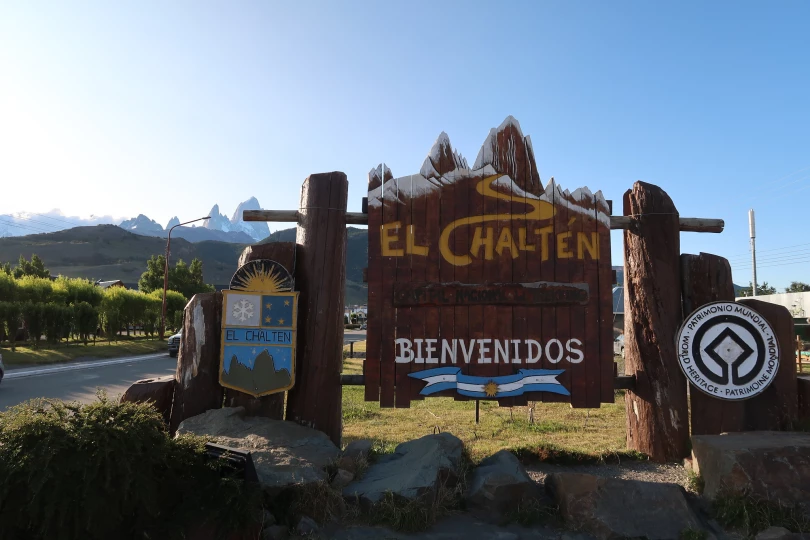 Entrada al Pueblo de El Chaltén